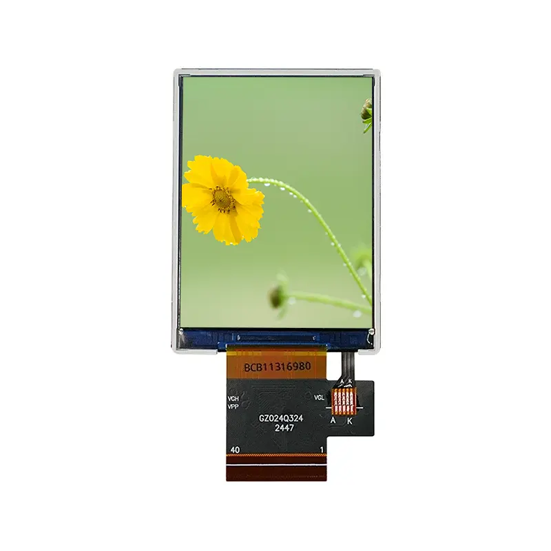 2.4 'Brett temp TN TFT LCD -skärmmodul