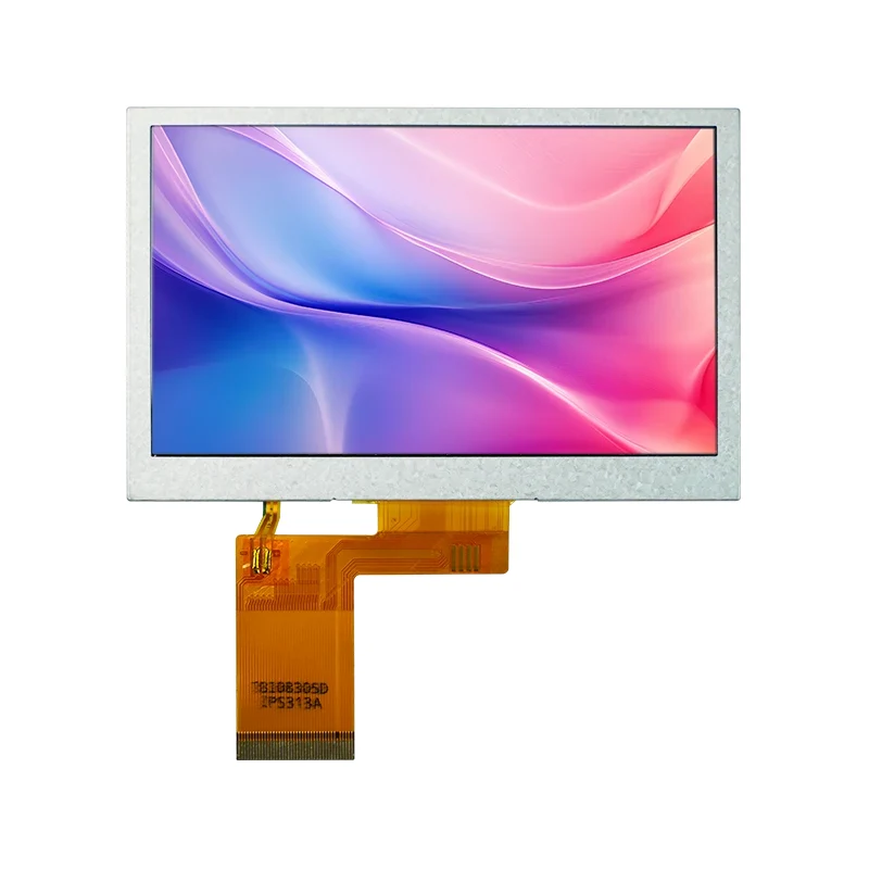 4.3 'Normalt vita fyrkantiga TFT LCD -displaymodul