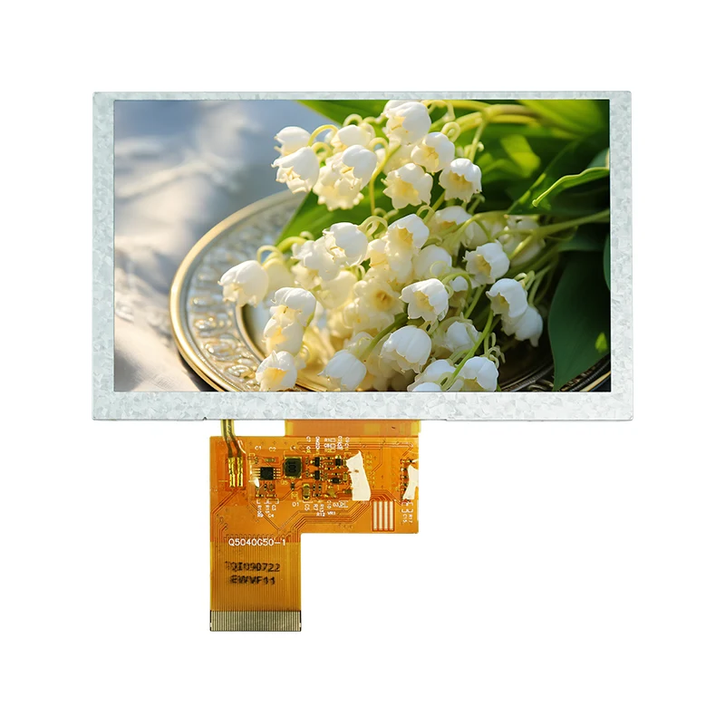5.0 'Normalt vit färg TFT LCD -displaymodul