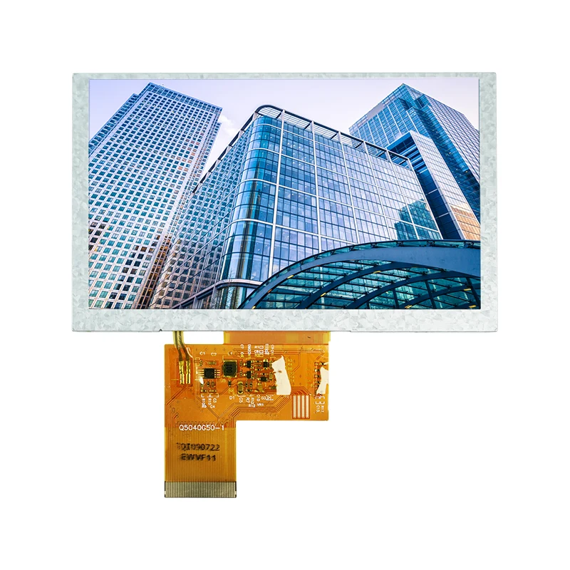 5.0 'SUNLIGHT READABLE IPS TFT LCD -skärmmodul