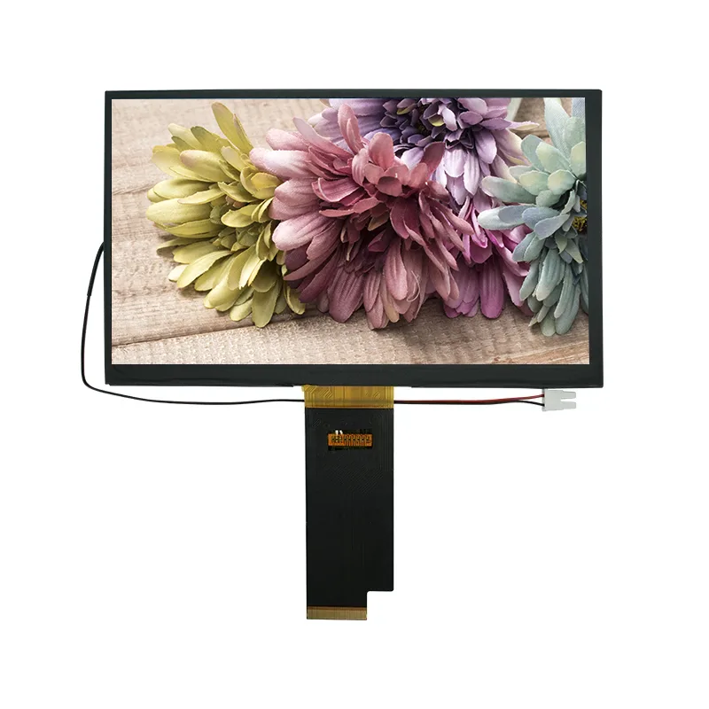 7,0 tum normalt vit IPS TFT LCD -skärmmodul